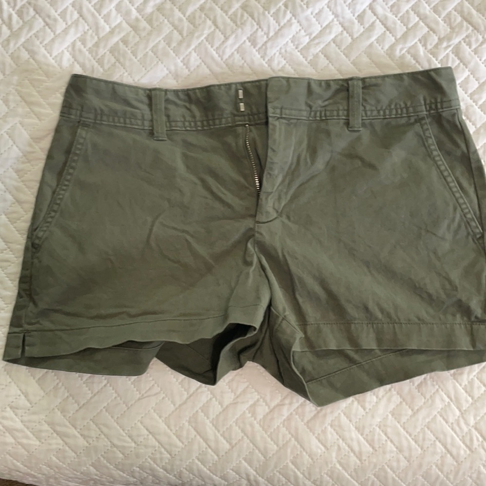 Hunter green shorts, size 4. GAP